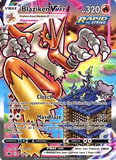 Card Keychain - Pokémon - Blaziken VMAX Rapid Strike Alternate Art