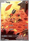 Card Keychain - Pokémon - Tepig basic Shiny Secret Rare
