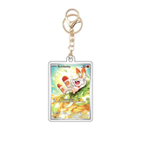 Card Keychain - Pokémon - Scorbunny basic Illustration Rare (225/217)