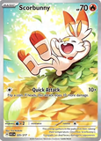 Card Keychain - Pokémon - Scorbunny basic Illustration Rare (225/217)
