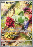 Card Keychain - Pokémon - Sprigatito basic Illustration Rare #713