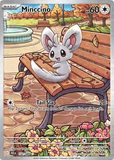 Card Keychain - Pokémon - Minccino basic Illustration Rare