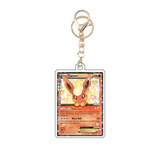 Card Keychain - Pokémon - Flareon EX Radiant Collection Full Art