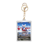 Card Keychain - Pokémon - Delibird basic Secret Rare, holiday-themed art