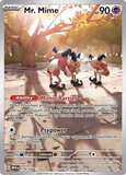 Card Keychain - Pokémon - Mr. Mime basic Illustration Rare