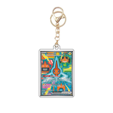 Card Keychain - Pokémon - Rotom ex Full Art, multiple Rotom forms