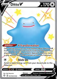 Card Keychain - Pokémon - Ditto V Shiny