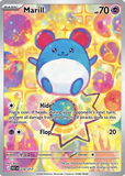 Card Keychain - Pokémon - Marill basic Illustration Rare
