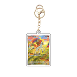 Card Keychain - Pokémon - Ponyta basic Illustration Rare