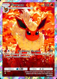 Card Keychain - Pokémon - Flareon Full Art Rainbow sheen