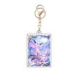 Card Keychain - Pokémon - Espeon Stage 1 Custom fan art full art card