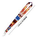 Lanyard - Street Fighter - Ryu, Ken, Chun-Li and Characters