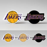 3D Lenticular Sticker - NBA - Los Angeles Lakers Logo