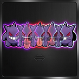 3D Lenticular Sticker - Pokémon - Gengar Trio