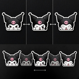 3D Lenticular Sticker - Sanrio - Kuromi Trio