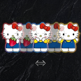 3D Lenticular Sticker - Hello Kitty - Strawberry & Classic