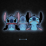 3D Lenticular Sticker - Lilo & Stitch - Stitch Surprised & Angry