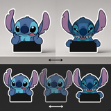 3D Lenticular Sticker - Lilo & Stitch - Stitch Mugshot 626