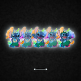 3D Lenticular Sticker - Lilo & Stitch - Stitch Hula Dance