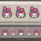 3D Lenticular Sticker - Sanrio - My Melody