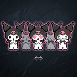 3D Lenticular Sticker - Sanrio - Kuromi