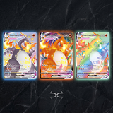 3D Lenticular Sticker - Pokémon - Charizard VMAX TCG Card Art