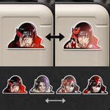 3D Lenticular Sticker - Naruto - Itachi Uchiha (Tearing Up)