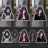 3D Lenticular Sticker - Naruto - Itachi Uchiha (With Sword)