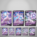 3D Lenticular Sticker - Pokémon - Mewtwo (Trading Card)
