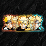 3D Lenticular Sticker - Naruto - Uzumaki (Close Up)