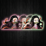 3D Lenticular Sticker - Demon Slayer - Nezuko Kamado (Angry)