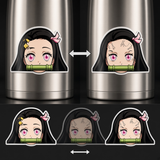 3D Lenticular Sticker - Demon Slayer - Nezuko Kamado (Half Face)