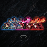 3D Lenticular Sticker - Demon Slayer - Tanjiro Kamado (Sword)