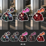 3D Lenticular Sticker - Demon Slayer - Tanjiro Kamado (Sword)