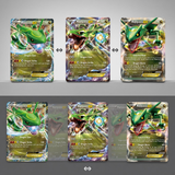 3D Lenticular Sticker - Pokémon - Rayquaza EX TCG Card Art