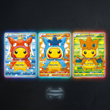 3D Lenticular Sticker - Pokémon - Cosplay Pikachu TCG Card Art