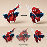 3D Lenticular Sticker - Marvel - Spider-Man