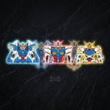 3D Lenticular Sticker - Gundam - Wing Gundam