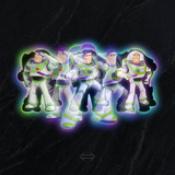 3D Lenticular Sticker - Toy Story - Buzz Lightyear