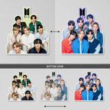 3D Lenticular Sticker - BTS - Group
