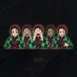 3D Lenticular Sticker - Demon Slayer - Tanjiro Kamado