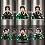 3D Lenticular Sticker - Demon Slayer - Tanjiro Kamado