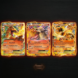 3D Lenticular Sticker - Pokémon - Charizard EX TCG Card Art