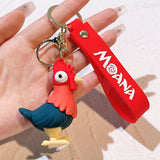 3D PVC Figure Keychain - Moana - Heihei Standing