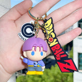 3D PVC Figure Keychain - Dragon Ball Z - Chibi Future Trunks Sword