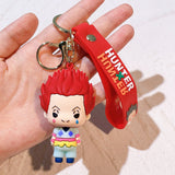 3D PVC Figure Keychain - Hunter X Hunter Hisoka Morow - Chibi Hisoka Standard Outfit