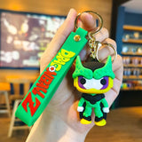 3D PVC Figure Keychain - Dragon Ball Z - Chibi Imperfect Cell