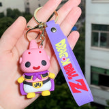 3D PVC Figure Keychain - Dragon Ball Z - Chibi Majin Buu Standing