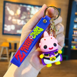 3D PVC Figure Keychain - Dragon Ball Z - Chibi Majin Buu Standing