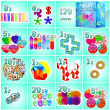 Fidget Toy - 120 Pack Fidgets Set